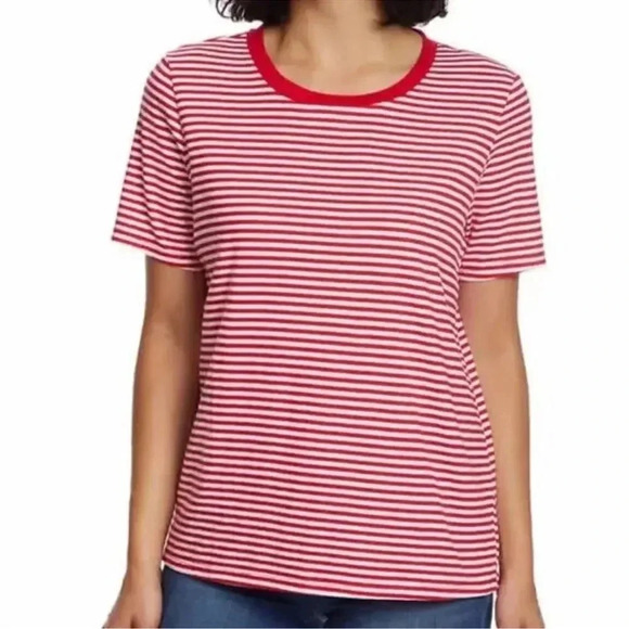 Ella Moss Women’s 100% cotton Tee, 2-pack - Picture 6 of 7
